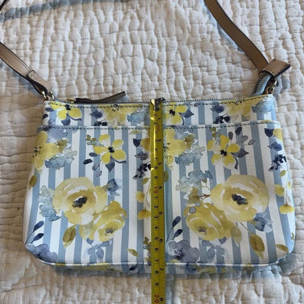 Nanette Lepore Crossbody Handbag Mirabel Floral Printed Vegan Leather Spring